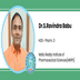 Malla Reddy Institute of Pharmaceutical Sciences, HOD- Pharm. D: Dr.S.Ravindra Babu Interview